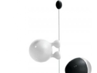 Alessi ASG02 BW, Svart, Rustfritt stål, Hvit, Rustfritt stål, Termoplast, 145 mm, 1 stykker