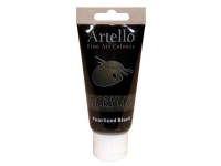 Artello acrylic 75ml Pearlized Black Hobby - Kunstartikler - Akrylmaling