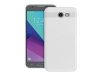PURO 0.3 – Baksidesskydd för mobiltelefon – silikon termoplastisk polyuretan (TPU) – transparent halvgenomskinlig – för Samsung Galaxy J5 (2017)
