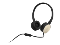 HP H2800 – Hörlurar med mikrofon – på örat – kabelansluten – 3,5 mm kontakt – guld – för Pavilion 24 27 570 590 595 TP01