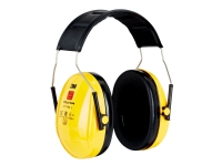3M Peltor Optime I H510A-401-GU - Ørevarmere - SNR: 27 dB - NRR: 27 dB - polyuretanskum, ABS-plast, polyvinylklorid (PVC), rustfritt stål - gul