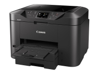 Canon MAXIFY MB2755 – Multifunktionsskrivare – färg – bläckstråle – A4 (210 x 297 mm) Legal (216 x 356 mm) (original) – A4/Legal (media) – upp till 22 sidor/minut (kopiering) – upp till 24 ipm (bilder per minut) (utskrift) – 500 ark – 33.6 Kbps – USB 2.0 LAN Wi-Fi(n) USB-värd