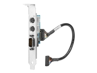 HP – Seriell/PS2-adapter – PCIe – seriell x 1 + tangentbord för PS2 x 1 + mus för PS2 x 1 – för HP Z1 G8  EliteDesk 800 G3 80X G6 80X G8  ProDesk 405 G6  Workstation Z1 G5 Z1 G6