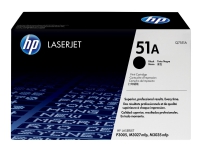 HP HP 51A Tonerkassett Svart Q7551A