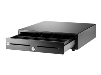 HP Standard Duty Cash Drawer – Elektronisk kassalåda – svart – för Engage Flex Mini Retail System  Engage One  RP9 G1 Retail System