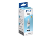 Epson T6735 – 70 ml – ljuscyan – original – refill – för Epson L1800 L800 L805 L810 L850