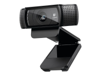 Produktfoto för Logitech HD Pro Webcam C920 - Webbkamera - färg - 1920 x 1080 - ljud - USB 2.0 - H.264