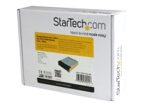 StarTech.com 5.25 in Rugged SATA Hard Drive Mobile Rack Drawer - Aluminum Removable Hard Drive Bay (DRW150SATBK) - Bevegelig lagerrack - 3.5 - svart PC & Nettbrett - Tilbehør til servere - Diverse
