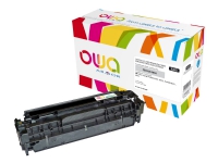 OWA - Svart - kompatibel - återanvänd - tonerkassett (alternativ för: HP CE410A) - för HP LaserJet Pro 300 M351, 400 M451, MFP M375, MFP M475