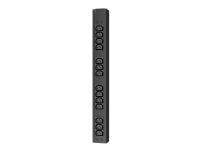 APC Basic Rack PDU – Kraftdistributionsenhet (kan monteras i rack) – AC 100-240 V – ingång: IEC 60320 C20 – utgångskontakter: 14 (IEC 60320 C13) – för P/N: AR3106SP SMX1000C SMX1500RM2UC SMX1500RM2UCNC SMX750C SMX750CNC SRT5KRMXLW-TW