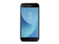Samsung Dual Layer Cover EF-PJ330 - Baksidedeksel for mobiltelefon - hvit - for Galaxy J3 (2017) Tele & GPS - Mobilt tilbehør - Deksler og vesker