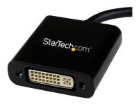 StarTech.com Mini DisplayPort to DVI Adapter - 1920x1200 - 1080p - Dongle - Monitor Adapter - Mini DisplayPort Adapter - Mini DP to DVI (MDP2DVI3) - DVI-adapter - Mini DisplayPort (hann) til DVI-I (hunn) - 17 cm - svart PC tilbehør - Kabler og adaptere - 