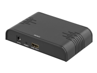 DELTACO HDMI-SCART2 - Videotransformator - HDMI - SCART - sorter PC tilbehør - KVM og brytere - Switcher