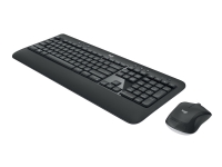 Logitech MK540 Advanced – Sats med tangentbord och mus – trådlös – 2.4 GHz – QWERTY – brittisk