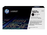 HP 507X – Lång livslängd – svart – original – LaserJet – tonerkassett (CE400X) – för Color LaserJet Enterprise MFP M575  LaserJet Pro MFP M570