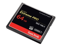 SanDisk Extreme Pro – Flash-minneskort – 64 GB – 1000x/1067x – CompactFlash