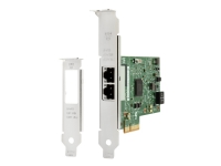 Intel I350-T2 – Nätverksadapter – PCIe 2.1 x4 låg profil – Gigabit Ethernet x 2 – för Workstation Z1 G5 Entry Z2 G4 Z2 G8 Z2 G9 Z4 G4 Z440 Z6 G4 Z8 G4