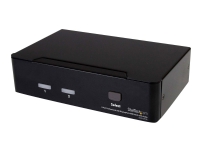 StarTech.com 2 Port DisplayPort KVM Switch - 2560x1600 @60Hz - Dual Port DP USB, Keyboard, Video, Mouse Switch Box w/ Audio for Computers and Monitors (SV231DPUA) - KVM / lydsvitsj - 2 x KVM/lyd - 1 lokalbruker - stasjonær - for P/N: DP4N1USB6, IM12D1500P