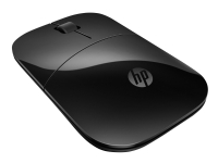 HP Z3700 - Mus - trådløs - 2.4 GHz - trådløs modtager (USB) - sort