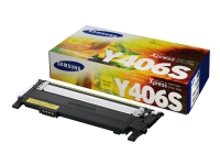 Samsung CLT-Y406S - Gul - original - tonerkassett (SU462A) - för Samsung CLX-3300, 3302, 3303, 3304, 3305, 3306, 3307, SCX-3300, 3301, 3305, 3306