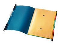 Leitz ALPHA – Hängfil – 6 utrymmen – för A4 – tabbad – blå
