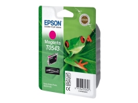 Epson T0543 - 13 ml - magenta - original - blister - blekkpatron - for Stylus Photo R1800, R800 Skrivere & Scannere - Blekk, tonere og forbruksvarer - Blekk