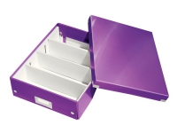 Leitz Click & Store WOW Medium - Lagerboks - purpur Arkivering - Arkiv bokser / Mapper - Oppbevaringsbokser