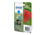 Epson 29XL – 6.4 ml – XL – cyan – original – blister med RF-larm/akustiskt larm – bläckpatron – för Expression Home XP-235 245 247 255 332 335 342 345 432 435 442 445 455