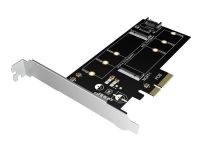 Bilde av Icy Box Ib-pci209 - Lagringskontroll - M.2 - Sata 6gb/s - Pcie 3.0 X4 - Sortering