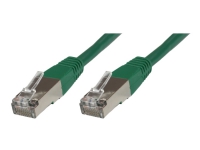 MicroConnect – Nätverkskabel – RJ-45 (hane) till RJ-45 (hane) – 1 m – SFTP PiMF – CAT 6 – formpressad – grön