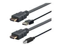 VivoLink Pro – HDMI-kabel – USB HDMI hane till USB typ B HDMI hane – 3 m – stöd för 4K