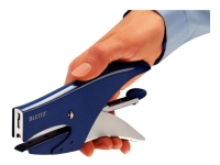 Stiftemaskin Leitz 5547 15 ark metallic blå