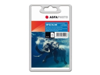 AgfaPhoto – Svart – compatible – återanvänd – bläckpatron (alternativ för: HP C2P05AE HP 62XL) – för HP Envy 55XX 56XX 76XX  Officejet 200 250 252 57XX 8040
