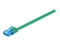 MicroConnect – Nätverkskabel – RJ-45 (hane) till RJ-45 (hane) – 2 m – UTP – CAT 6a – formpressad tvinnad platt – grön