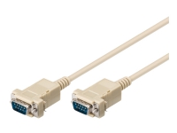 MicroConnect – Seriell kabel – DB-9 (hane) till DB-9 (hane) – 2 m