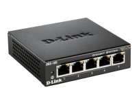D-Link DGS 105 - Switch - 5 x 10/100/1000 - stasjonær PC tilbehør - Nettverk - Switcher