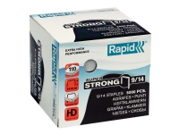 Rapid Super Strong - Stifter - 9/14 - 14 mm - galvanisert stål - pakke av 5000 - for Rapid HD9 Kontorartikler - Stiftemaskiner og stifter - Stifter