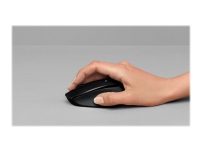 Logitech B330 Silent Plus - Mus - optisk - 3 knapper - trådløs - 2.4 GHz - USB trådløs mottaker