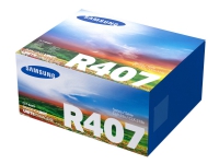 Samsung CLT-R407 – Svart gul cyan magenta – original – avbildningsenhet för skrivare – för Samsung CLP-320 CLP-325 CLX-3180 CLX-3185 CLX-3186