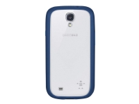 Belkin View – Skyddsfodral för mobiltelefon – polykarbonat – klar midnattsblå – för Samsung Galaxy S4