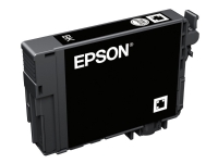Epson 502 - 4.6 ml - svart - original - blister - blekkpatron - for Expression Home XP-5100, 5105, 5150, 5155 WorkForce WF-2860, 2865, 2880, 2885 Skrivere & Scannere - Blekk, tonere og forbruksvarer - Blekk