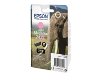 Epson 24XL – 9.8 ml – XL – ljus magenta – original – blister med RF-larm – bläckpatron – för Expression Photo XP-55 750 760 850 860 950 960 970  Expression Premium XP-750 850