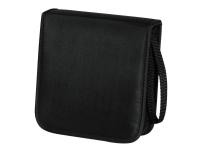 Hama CD Wallet Nylon 20 - Omslag til CD/DVD disks - 20 disks - nylon - sort