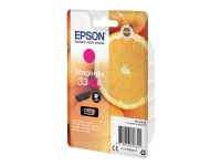 Epson 33XL – 8.9 ml – XL – magenta – original – blister med RF-larm/akustiskt larm – bläckpatron – för Expression Home XP-635 830  Expression Premium XP-530 540 630 635 640 645 830 900