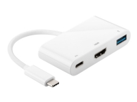 MicroConnect – Extern videoadapter – USB-C 3.1 – HDMI – vit