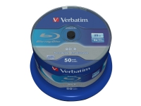 Verbatim DataLife - 50 x BD-R - 25 GB 6x - spindel PC-Komponenter - Harddisk og lagring - Lagringsmedium