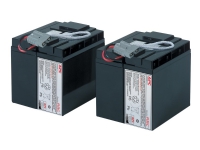 APC Replacement Battery Cartridge #55 – UPS-batteri – Bly-syra – 2-cells – svart – för P/N: SMT2200C SMT2200I-AR SMT2200IC SMT3000C SMT3000I-AR SMT3000IC SUA3000I-IN