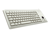 CHERRY Compact-Keyboard G84-4400 – Tangentbord – USB – engelska – ljusgrå