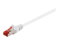 MicroConnect – Nätverkskabel – RJ-45 (hane) till RJ-45 (hane) – 7.5 m – F/UTP (folieöverdraget oskärmat tvinnat par) – CAT 6 – vit