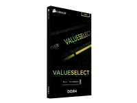 CORSAIR Value Select – DDR4 – modul – 8 GB – DIMM 288-pin – 2400 MHz / PC4-19200 – CL16 – 1.2 V – ej buffrad – icke ECC